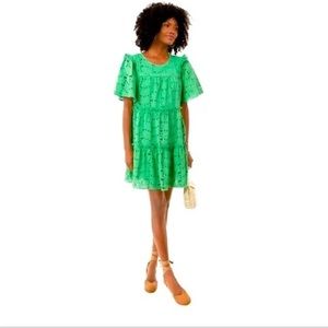 Hyacinth House eyelet Mollie dress, Tuckernuck dresses, size XS